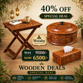 Traditional Handcarved Wooden Set – Limited Time Deal