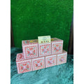 Hand-Painted Tea Pink Wooden Spice Box – 7 Portion Truck Art Design | Sheesham Wood Kitchen Organizer