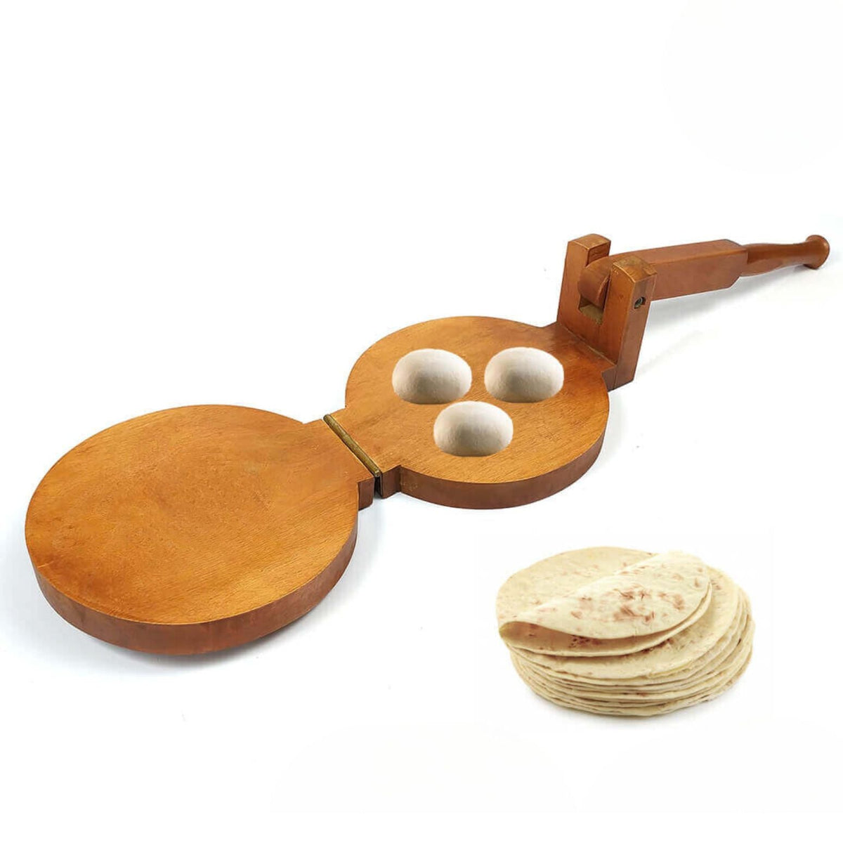 Wooden Roti Maker - Sheesham Wood (12 Inches Width)