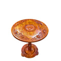 Wooden Handmade Coffee Table With Brass Work 18