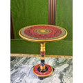 Red & Gold Art Coffee Table – 18