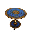 Golden Blue Lacquer Art-Coffee table 24