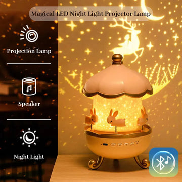 Magical LED Night Light Projector Lamp