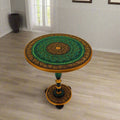 Green & Gold Art Coffee Table – 18