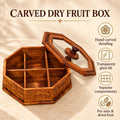Dry Fruit Pot With Hand Carved Work
