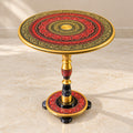 Red & Gold Art Coffee Table – 18