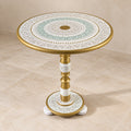 White & Gold Luxury Coffee Table – 18