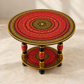 Royal Red Lacquer Art-Coffee Table 24