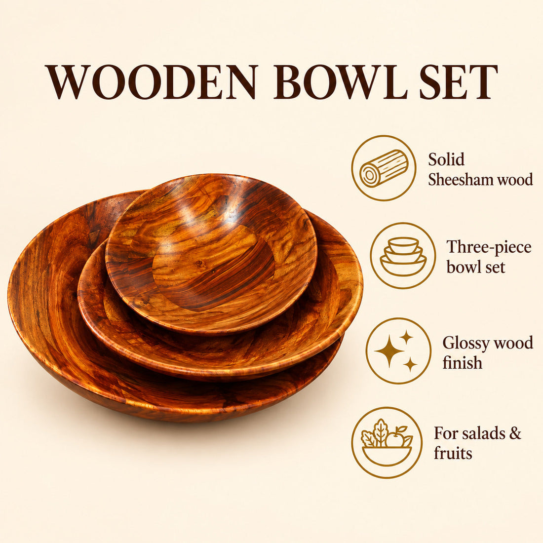 Kitchen BOWL Set Pack of 3